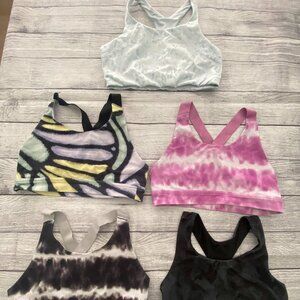 Girls Size 10-12 Bundle of 5 Sports Bras DSG All In Motion